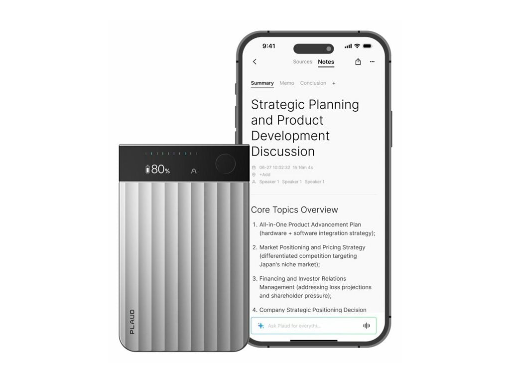 PLAUD Note PRO Silver AI Note Taker