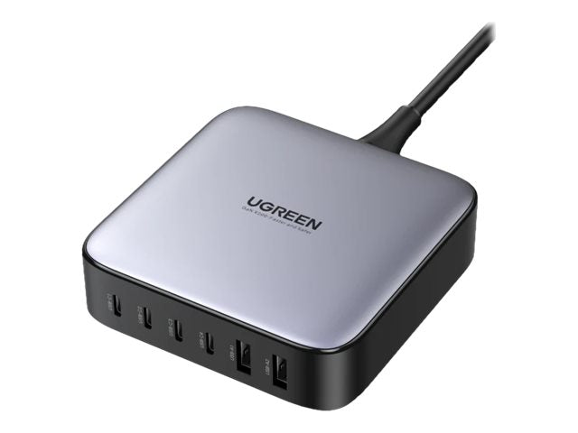 Ugreen 200W Oplader – 4x USB-C og 2x USB-A porte