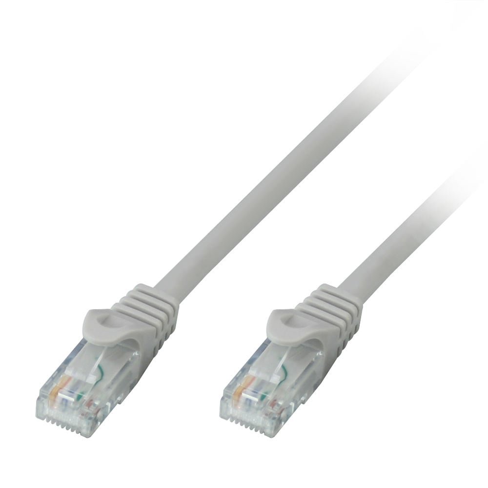 Cat 6 U/UTP netværkskabel hvid grå
