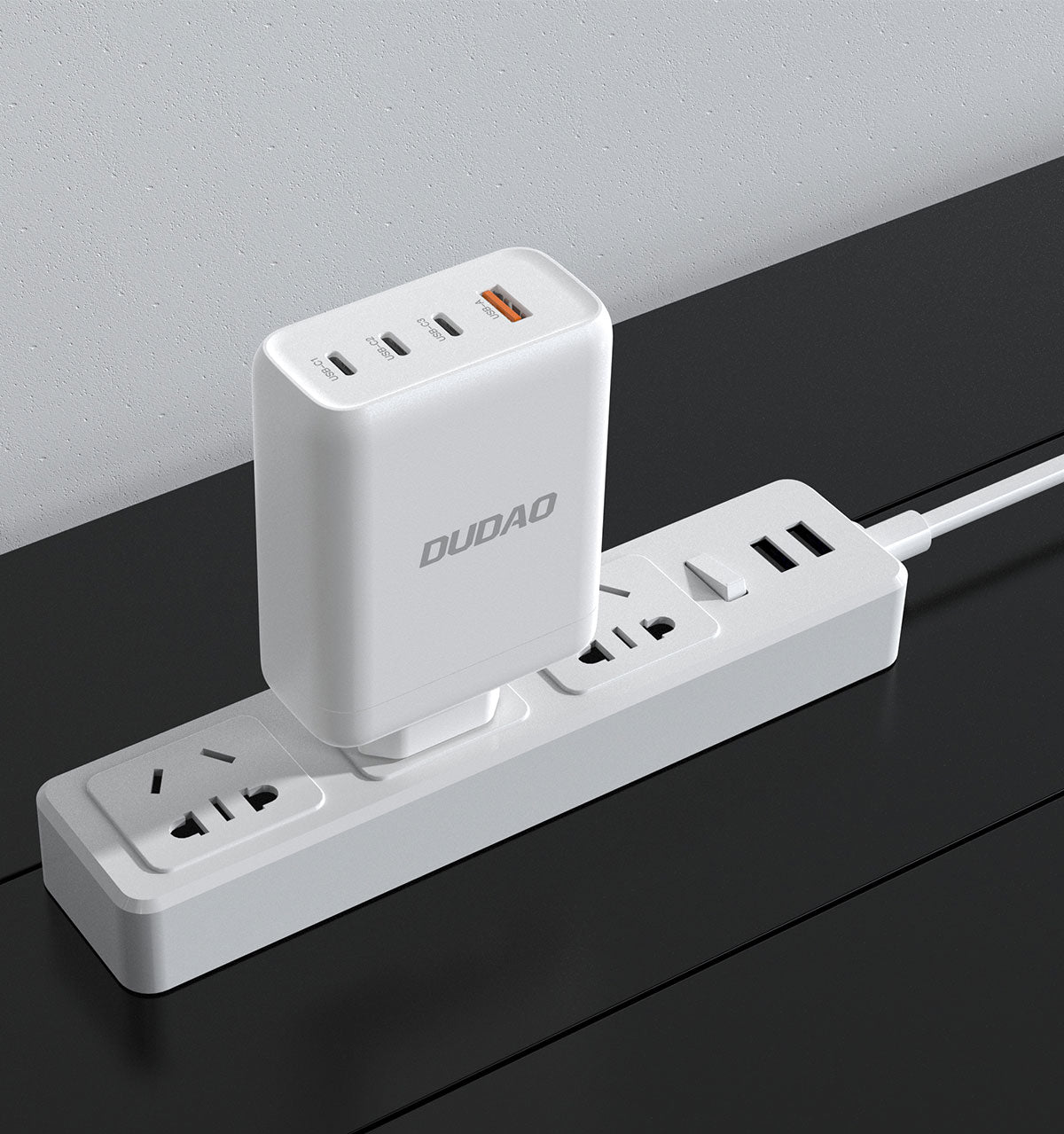 Dudao A140EU 140W USB-oplader med 4 porte – billede 3
