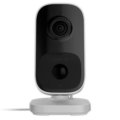 Ajax IndoorCam Hvid – Intelligent indendørs Wi-Fi kamera