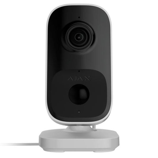 Ajax IndoorCam Hvid – Intelligent indendørs Wi-Fi kamera