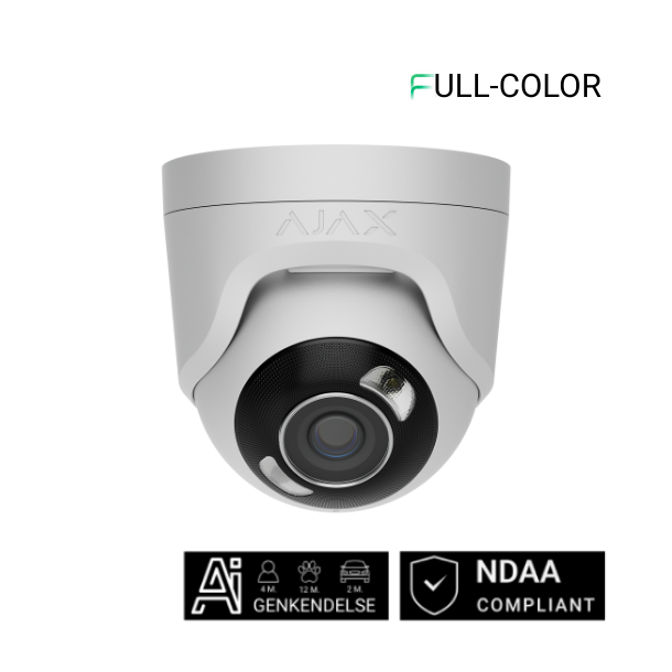 Ajax TurretCam HL 8 MP (2.8 mm) – Med hybridbelysning – billede 3