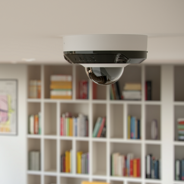 Ajax DomeCam Mini HL 8 MP (2.8 mm) – Med hybridbelysning – billede 3