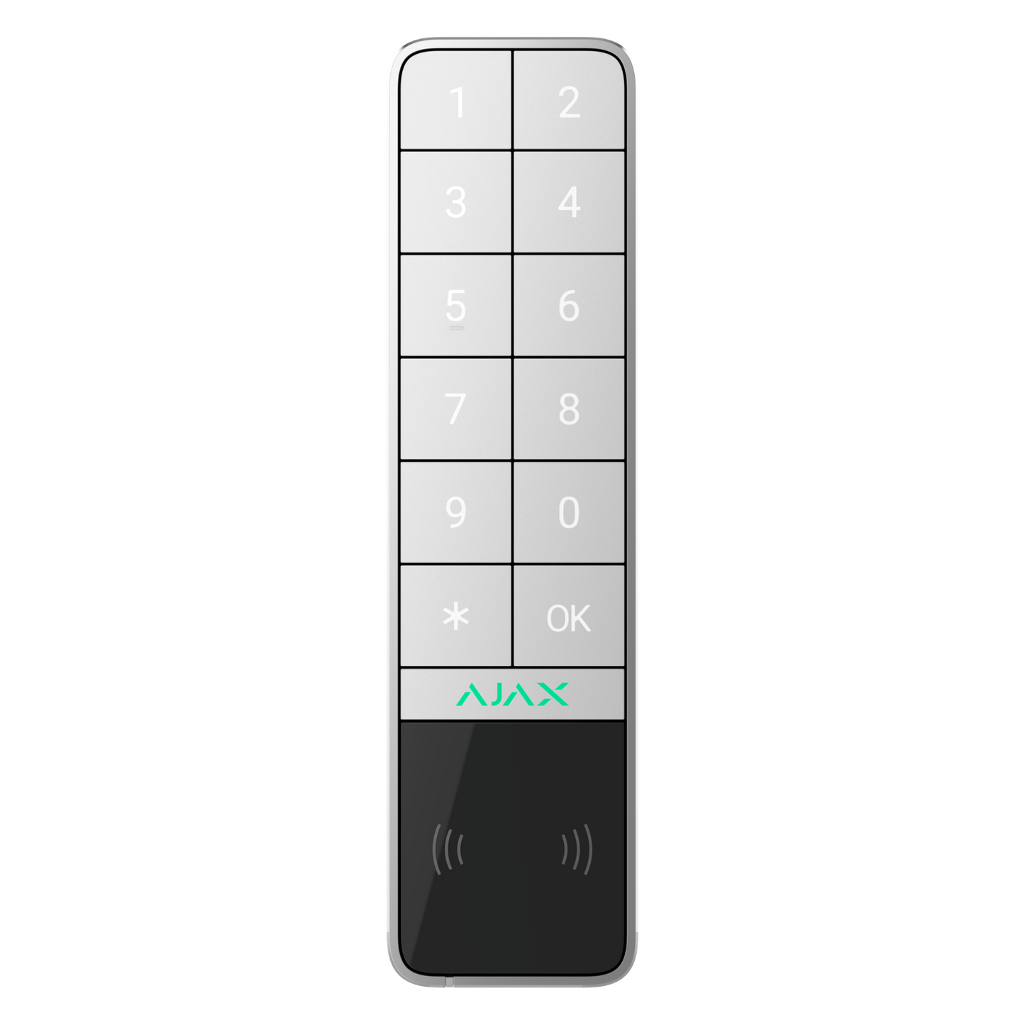 ajax keypad outdoor hvid