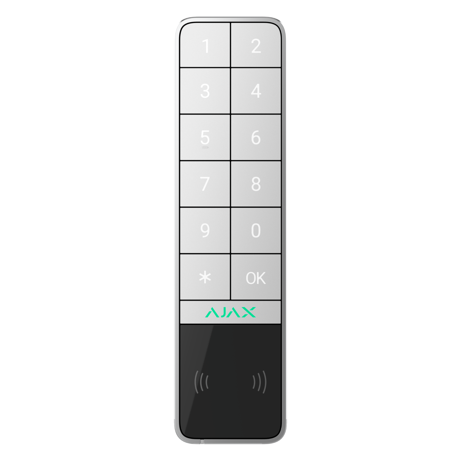 ajax keypad outdoor hvid