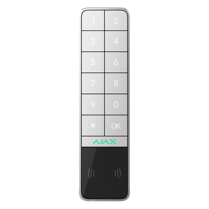 ajax keypad outdoor hvid