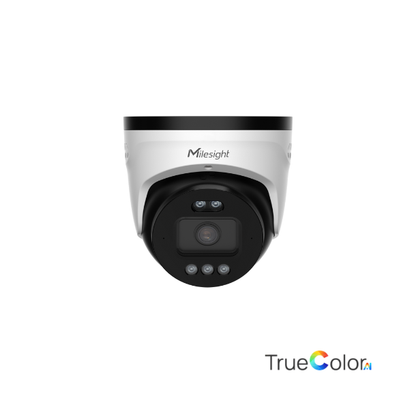 Milesight Q-serie 8MP AI TrueColor Turret IP-kamera 2,8mm
