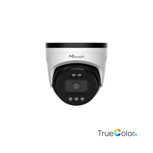 Milesight Q-serie 8MP AI TrueColor Turret IP-kamera 2,8mm