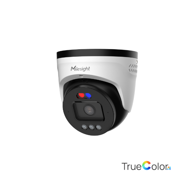 Milesight Q-serie 8MP AI TrueColor Turret IP-kamera 2,8mm
