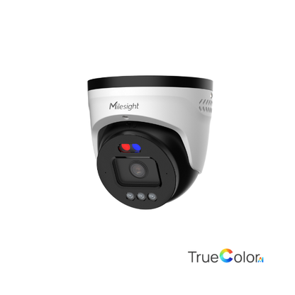 Milesight Q-serie 8MP AI TrueColor Turret IP-kamera 2,8mm