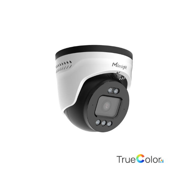 Milesight Q-serie 8MP AI TrueColor Turret IP-kamera 2,8mm