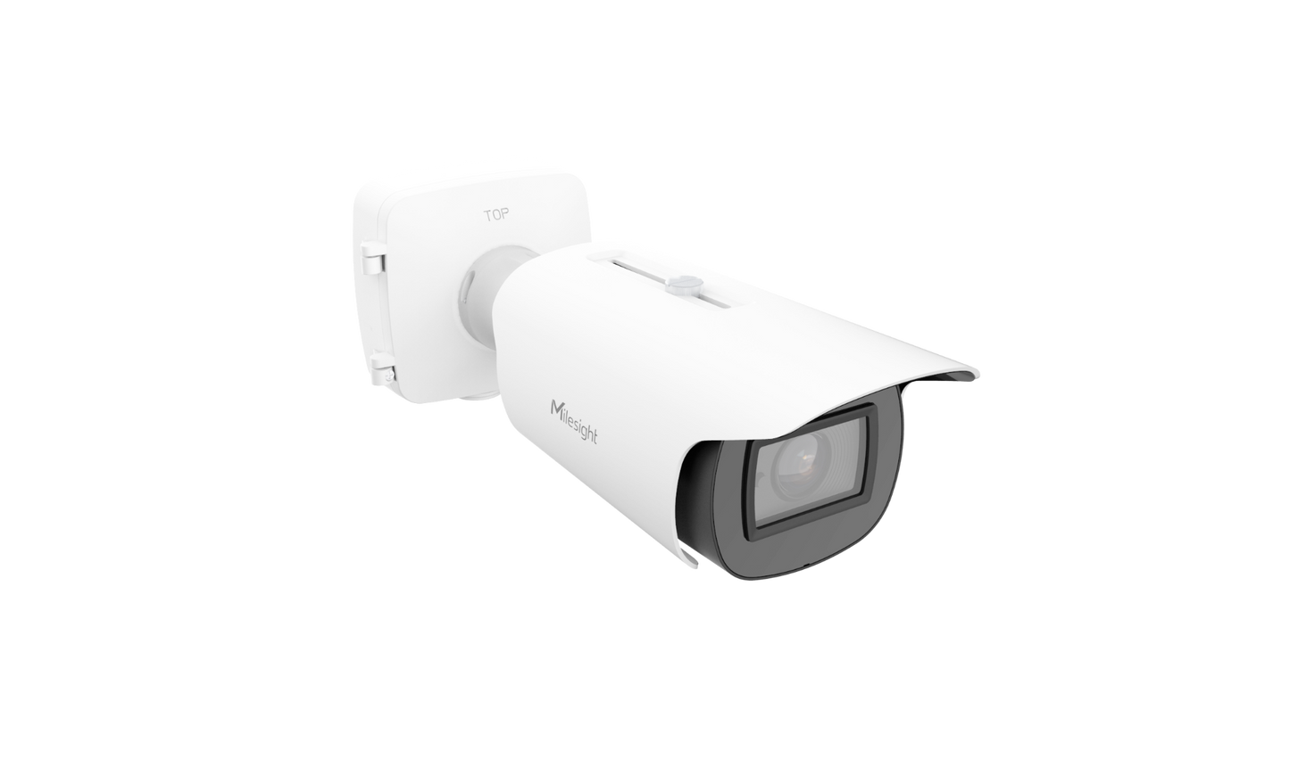 Milesight 4MP ANPR LPR Pro Bullet Kamera med AI-analyse