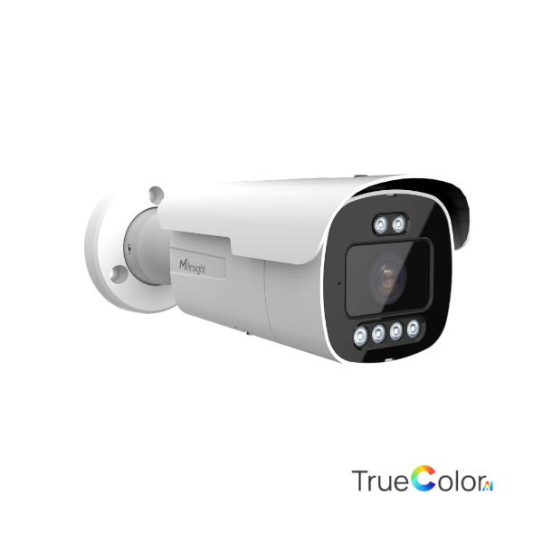 Milesight Q-serie 4MP AI TrueColor Bullet Zoom IP-kamera