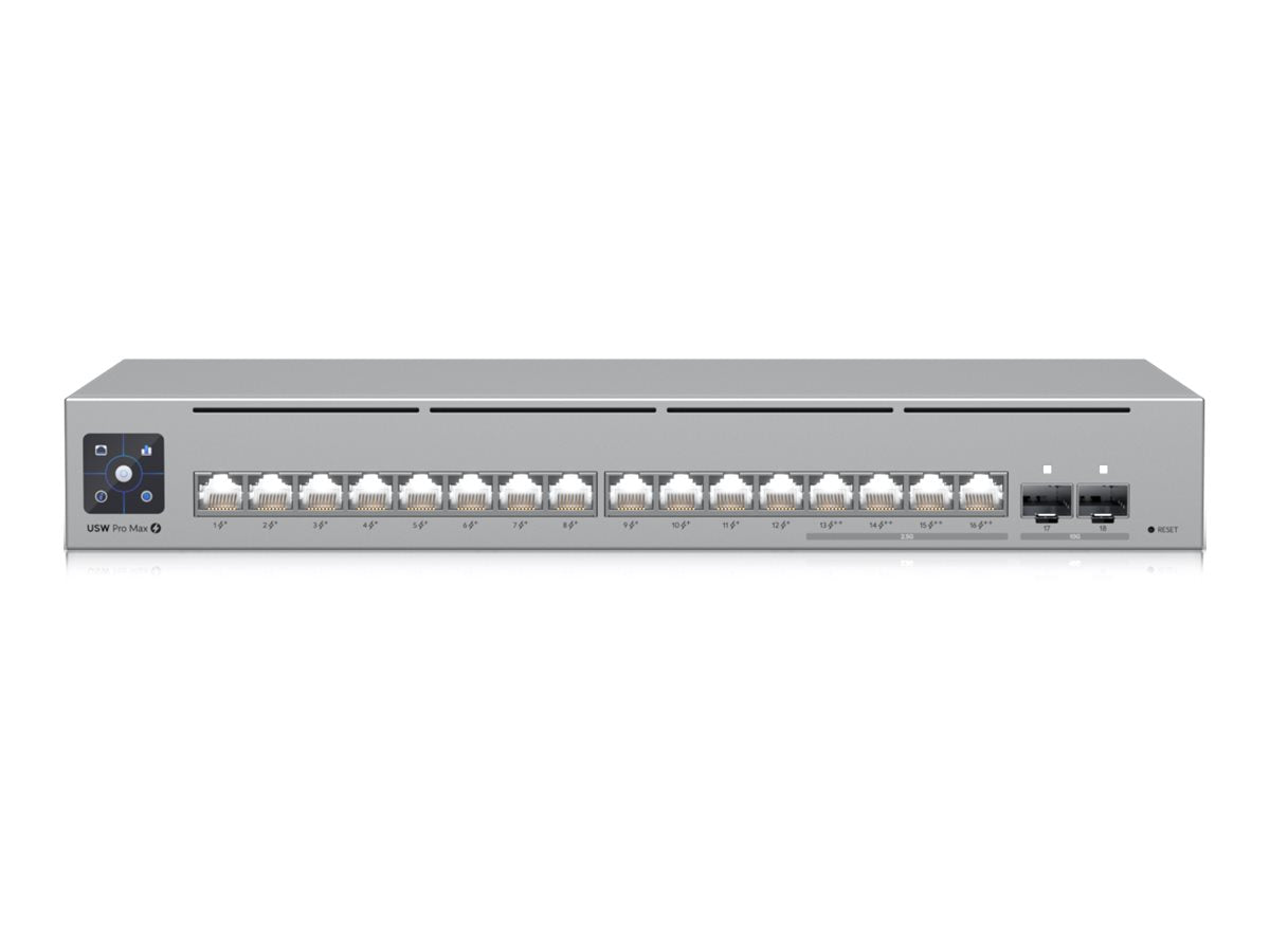 Ubiquiti UniFi Pro Max 16 PoE Switch 16-Porte PoE++
