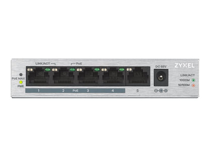 Zyxel GS1005HP 5-Port Gigabit PoE+ Switch