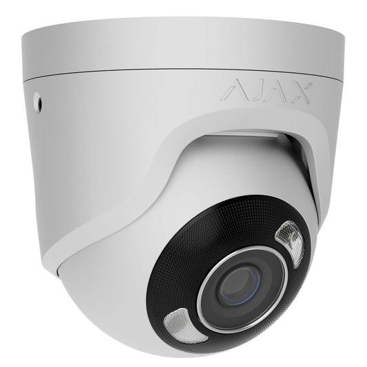 Ajax TurretCam HL 5 MP (2.8 mm) IP-overvågningskamera med hybridbelysning