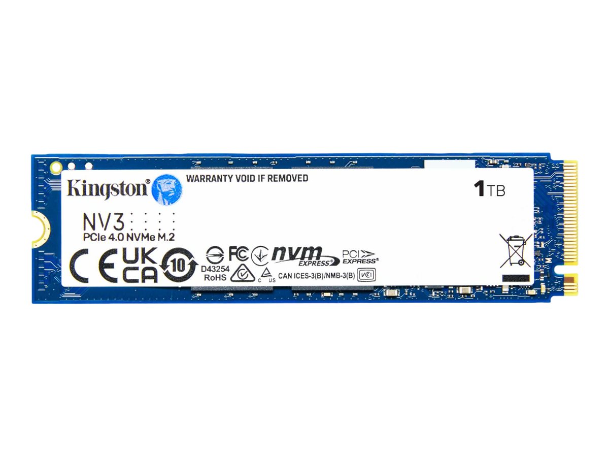 Kingston NV3 1TB M.2 PCIe 4.0 NVMe SSD