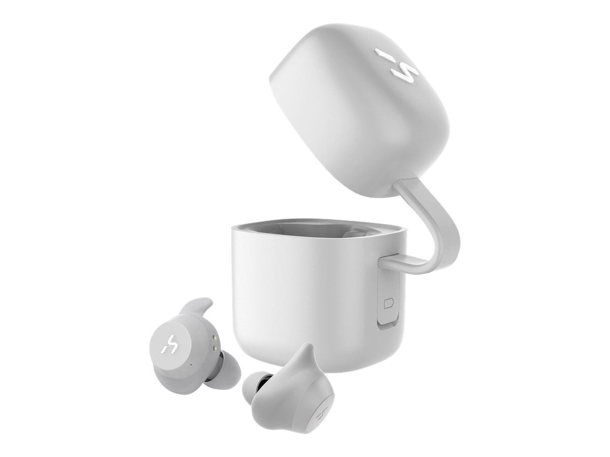Havit TWS True Wireless Earbuds hvid grå
