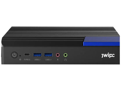 JWIPC K105F Fanless i5-1235U Mini-PC 16GB 512GB Win 11 Pro