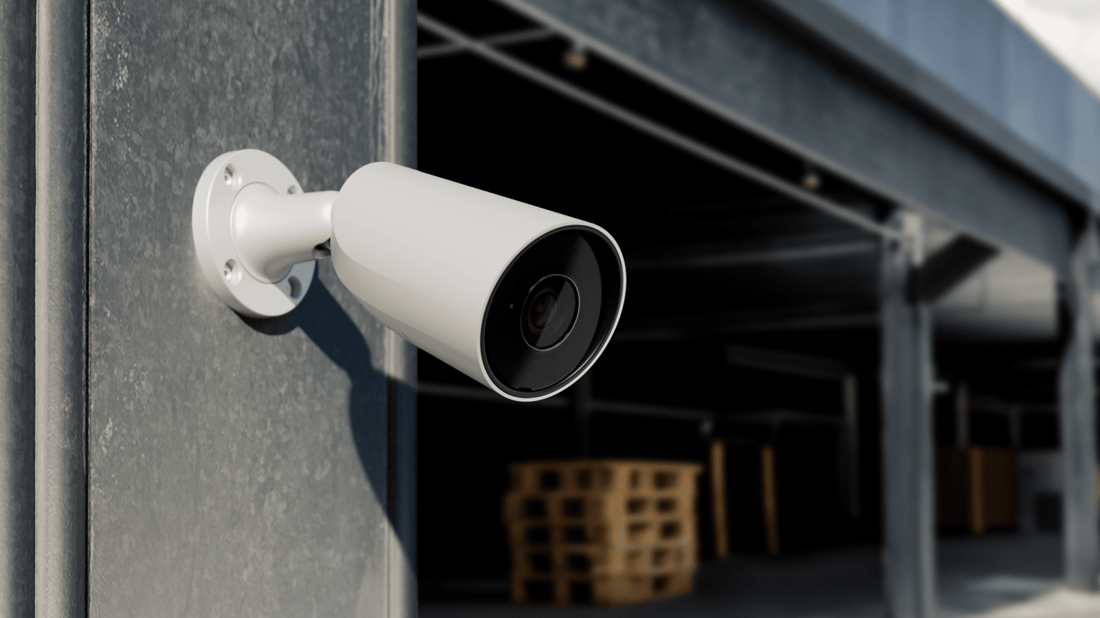Lifestyle   Ajax BulletCam   White   Warehouse