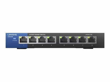 Linksys Business LGS108 8-port Gigabit switch