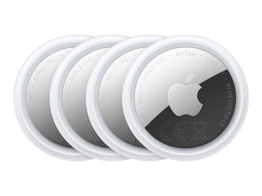 Apple AirTag 2. generation, 4-pak, til intelligent tracking