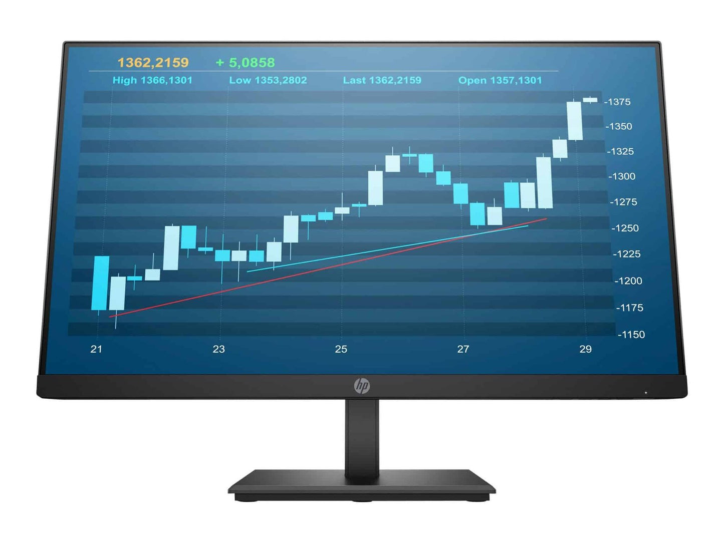 HP P244 23,8 tommer LED-skærm