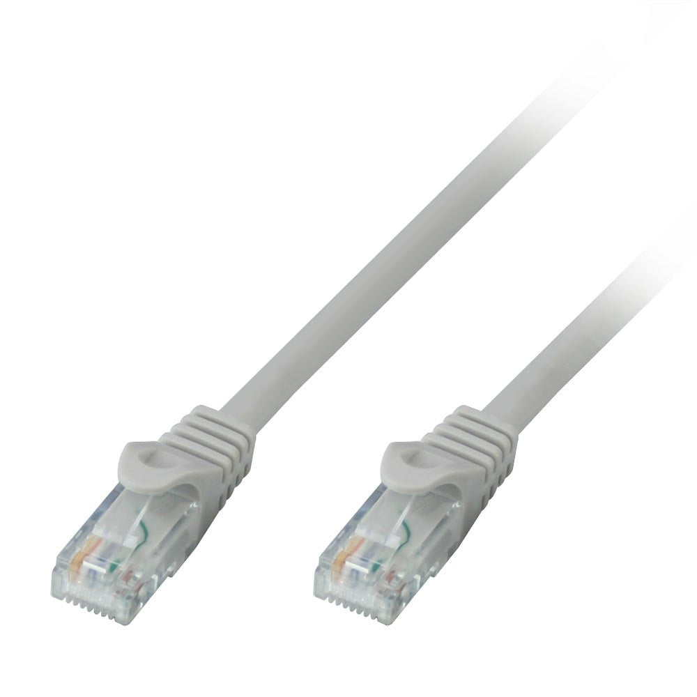 Cat 6 U/UTP netværkskabel hvid grå