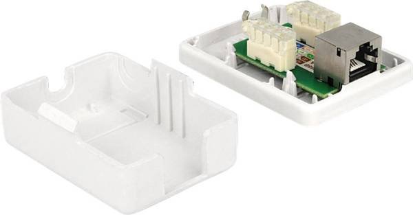 DeLOCK - Netværksstik med 1 x RJ-45 – billede 3