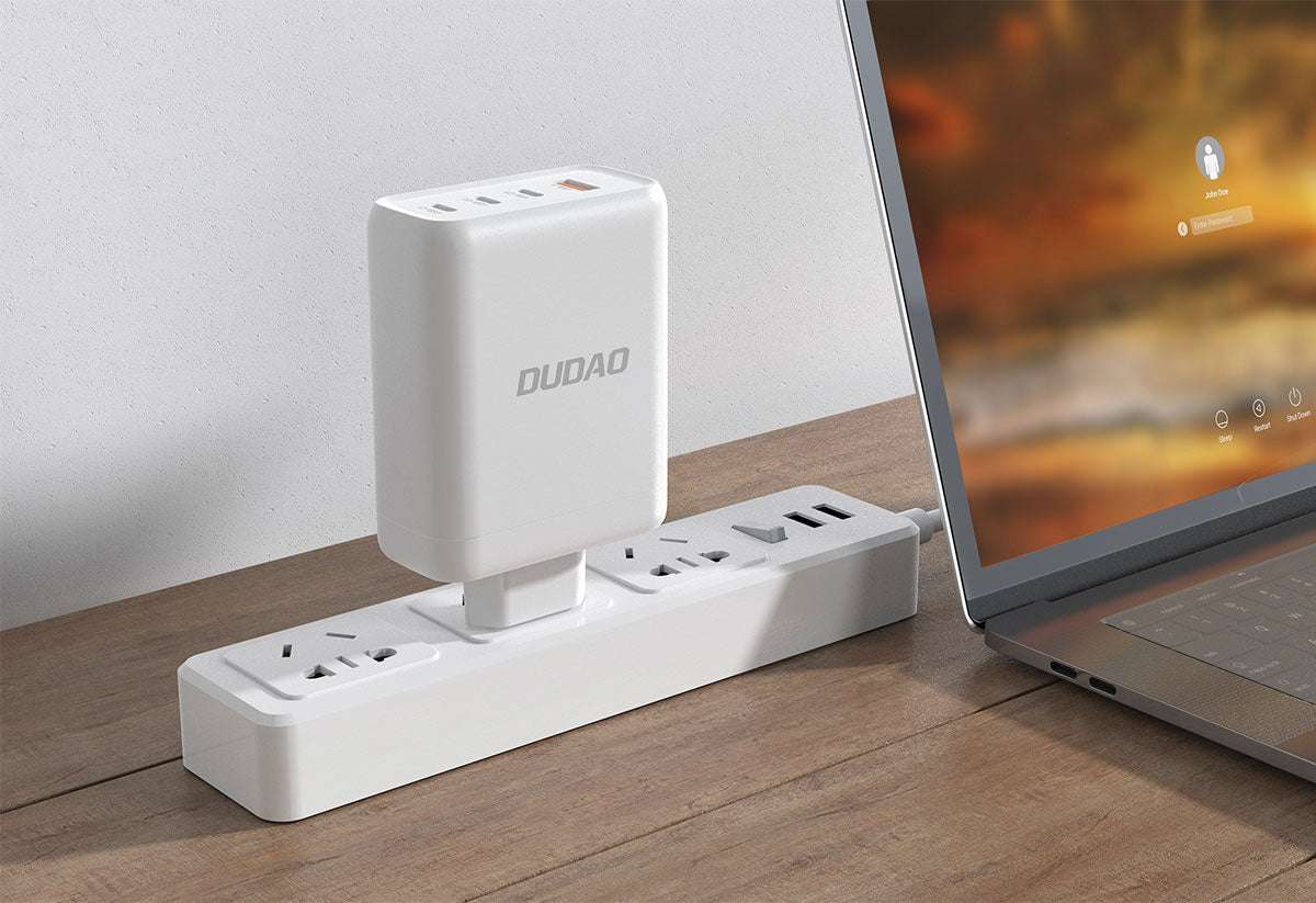 Dudao A140EU 140W USB-oplader med 4 porte – billede 2