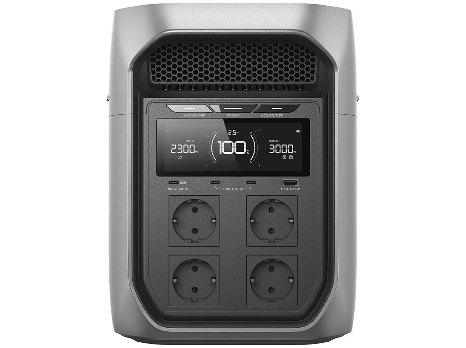 EcoFlow DELTA 3 Max Plus – 2048 Wh bærbar strømstation – billede 4