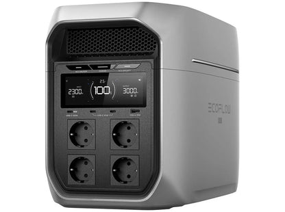 EcoFlow DELTA 3 Max Plus – 2048 Wh bærbar strømstation – billede 5