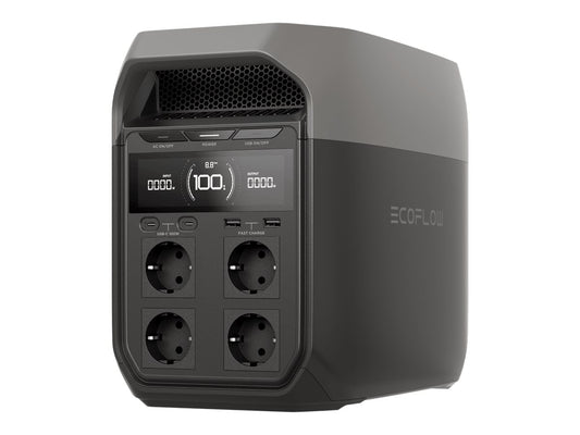EcoFlow Delta 3 Transportabel Strømstation – 1024Wh & 3600W peak