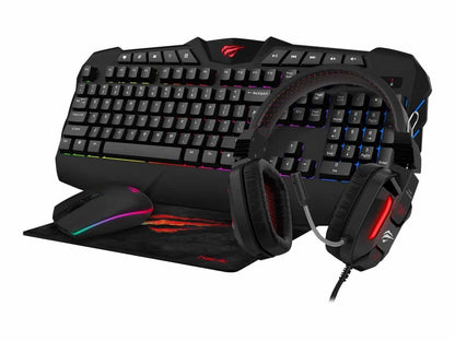 Havit gaming bundle mus tastatur headset måtte