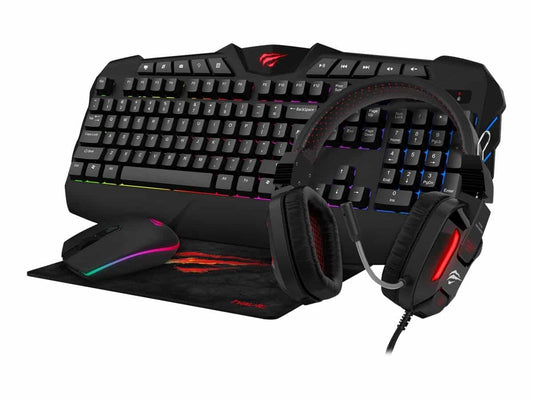 Havit gaming bundle mus tastatur headset måtte