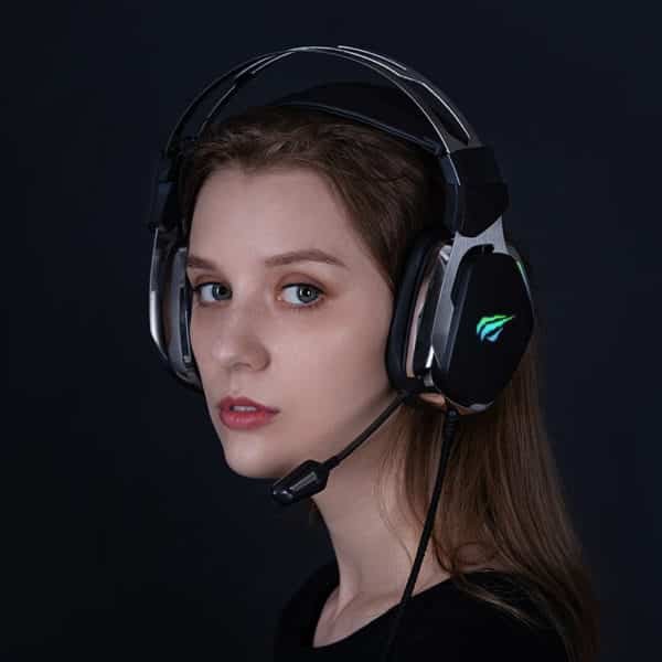 Havit H2018U RGB 7.1 Gaming Headset – billede 4