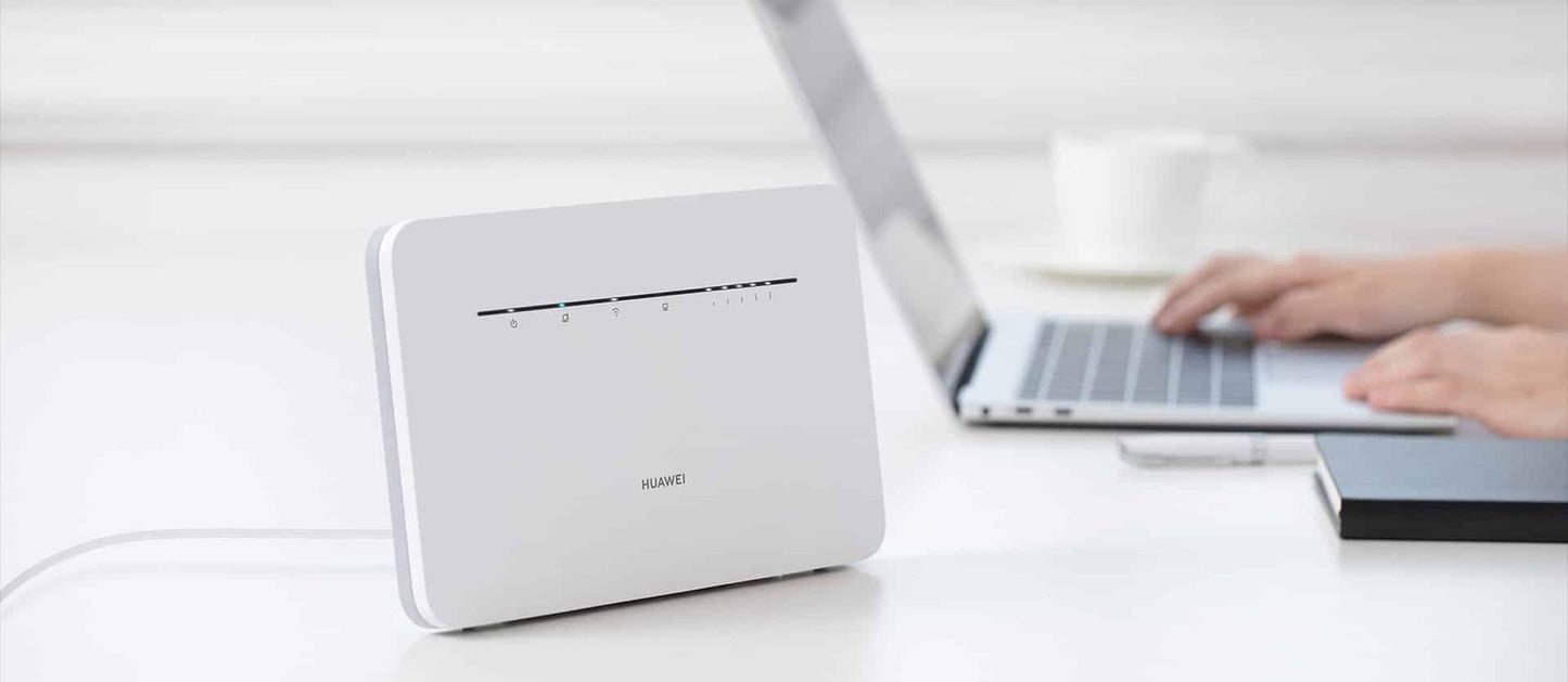 Huawei B535 LTE 4G - Trådløs router – billede 3