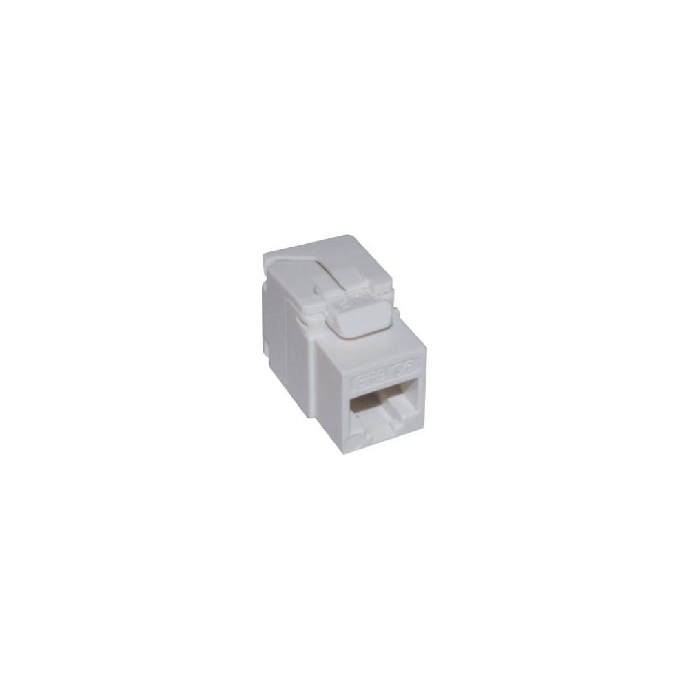 UTP Cat 6 konnektor hvid RJ-45