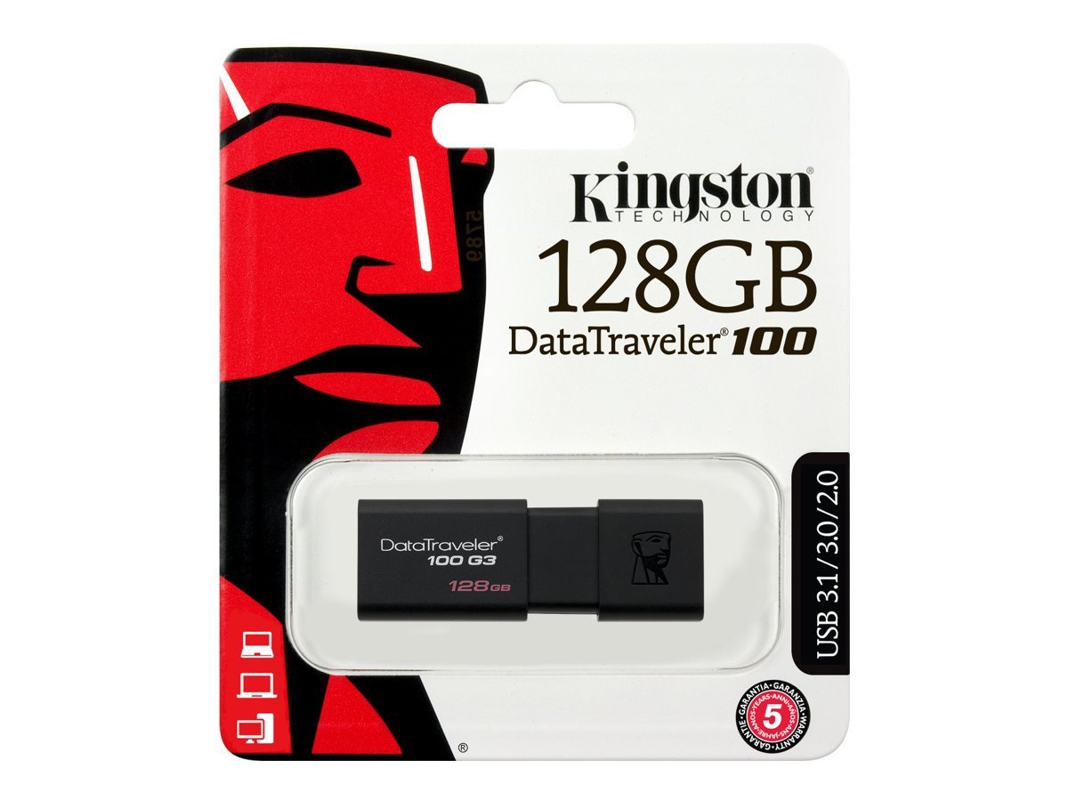 Kingston DataTraveler 100 G3 128GB – billede 2