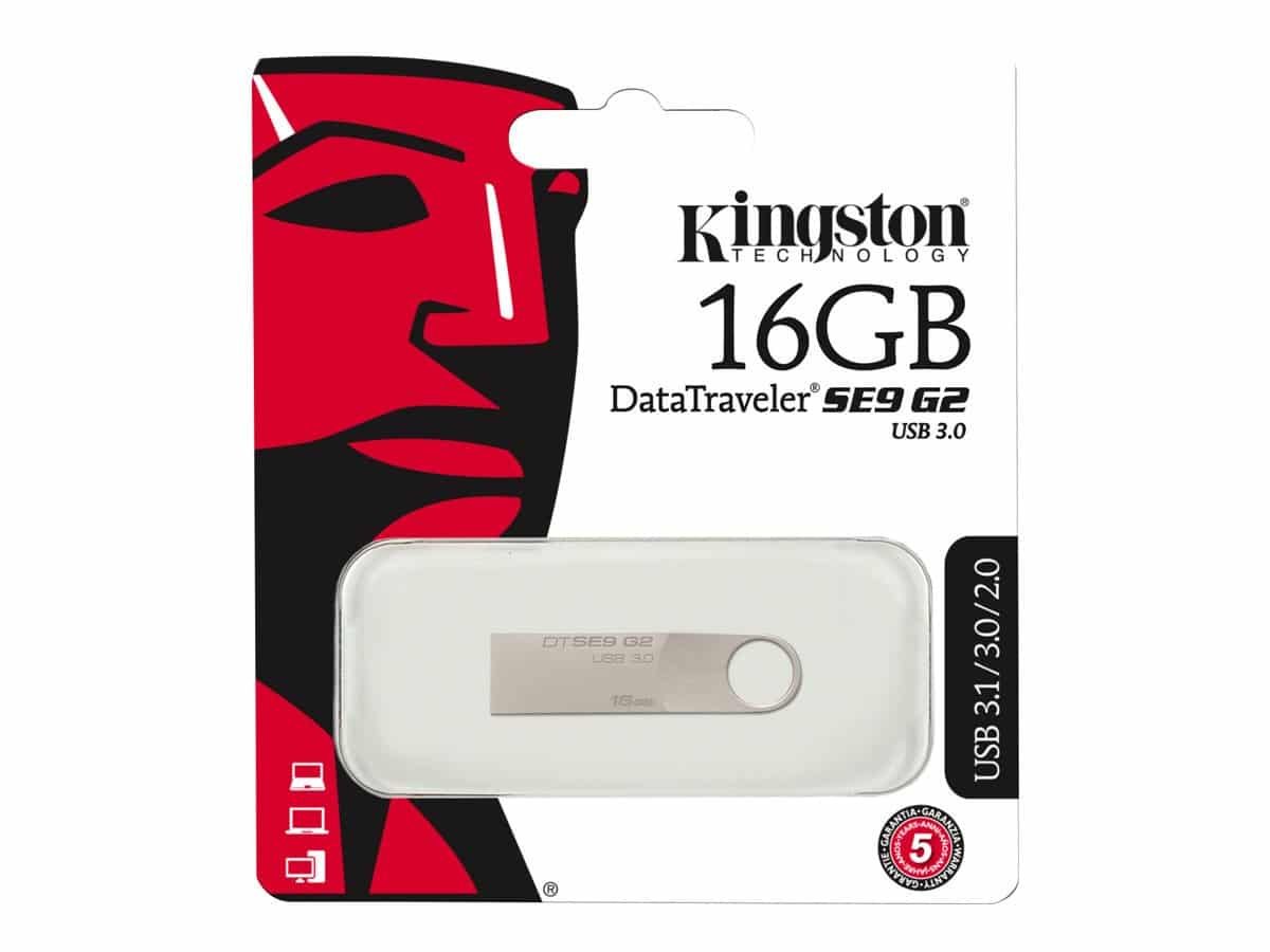 Kingston DataTraveler SE9 G2 16GB USB flash drive