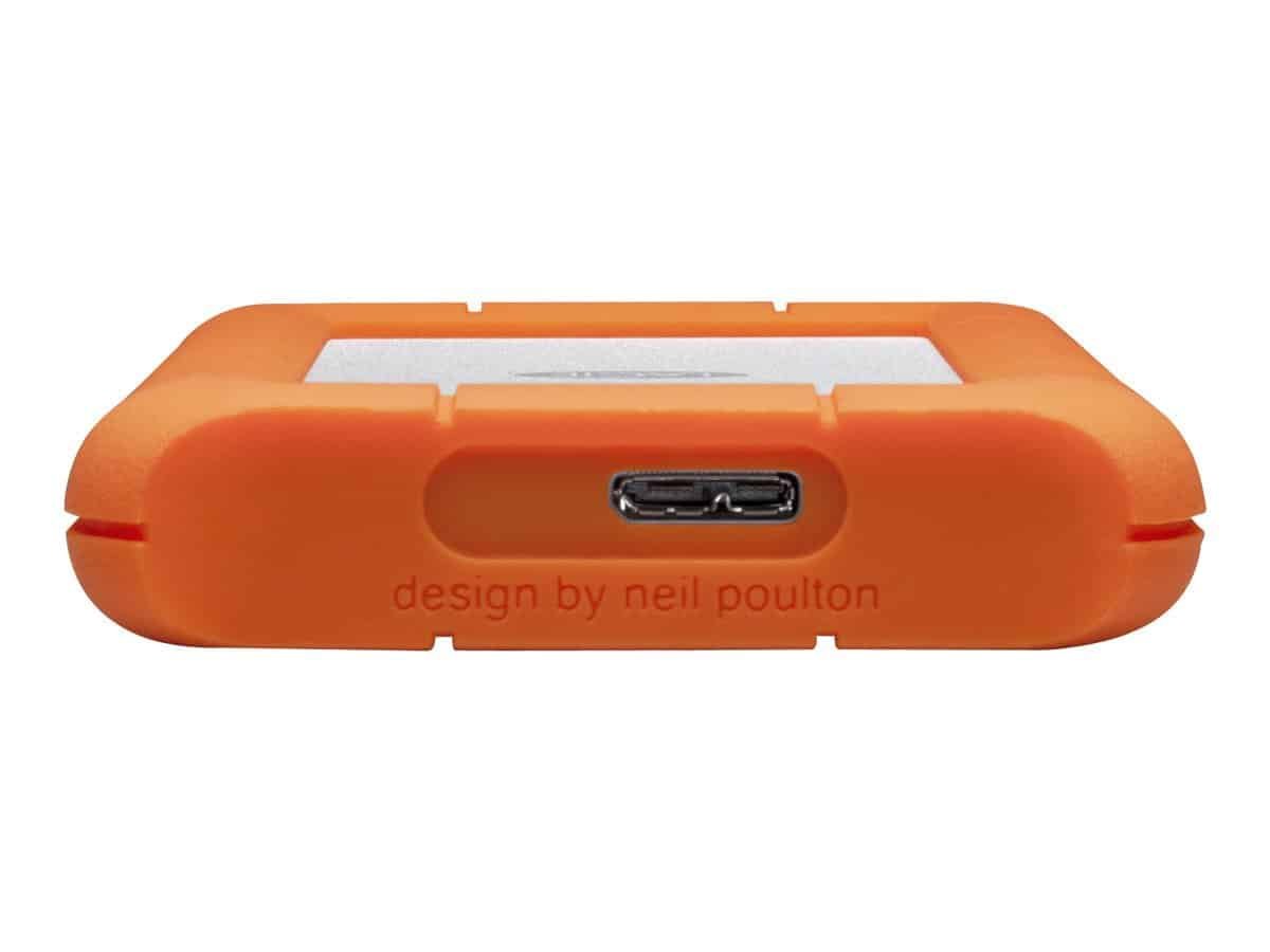 LaCie Rugged Mini Harddisk 1TB USB 3.0 – billede 2