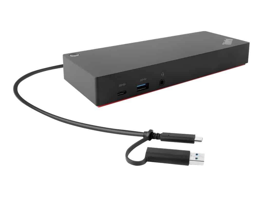 Lenovo ThinkPad Hybrid USB-C USB-A Dock Dockingstation – billede 2