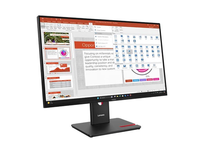 Lenovo ThinkVision T27-40 27" Full HD 120Hz IPS Skærm – billede 6
