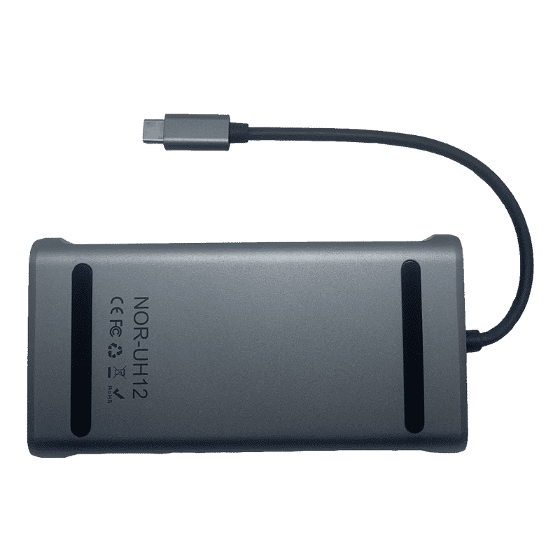 Nordic Accessories 12-in-1 USB-C hub - Dockingstation – billede 2