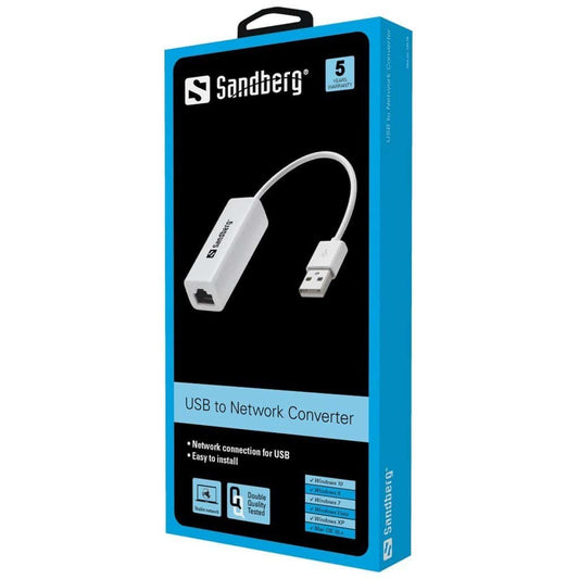 Sandberg USB til LAN RJ45 netværksadapter