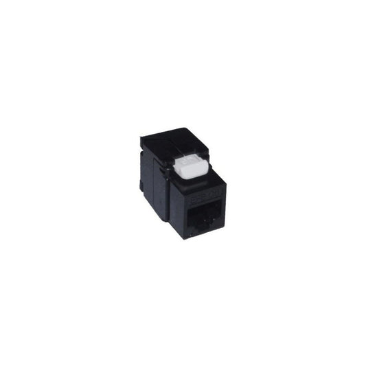 UTP Cat 6 konnektor sort RJ-45