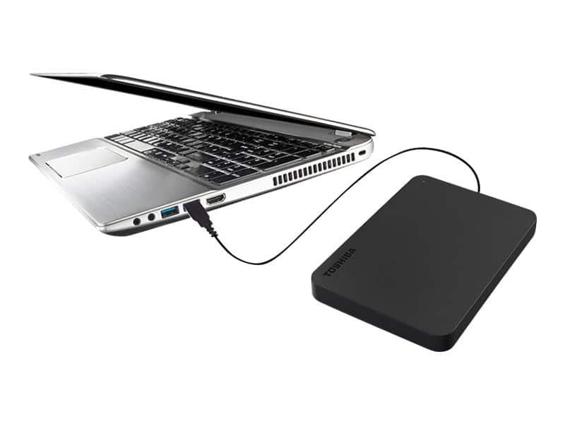 Toshiba Canvio Harddisk 1TB USB 3.0 – billede 5