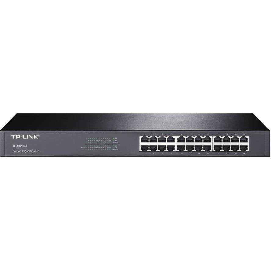 TP-Link TL-SG1024 24-port Gigabit switch rack