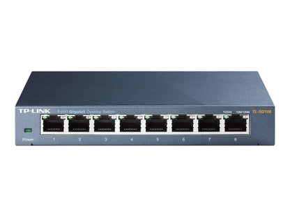 TP-LINK TL-SG108 8-port Gigabit Switch – billede 3